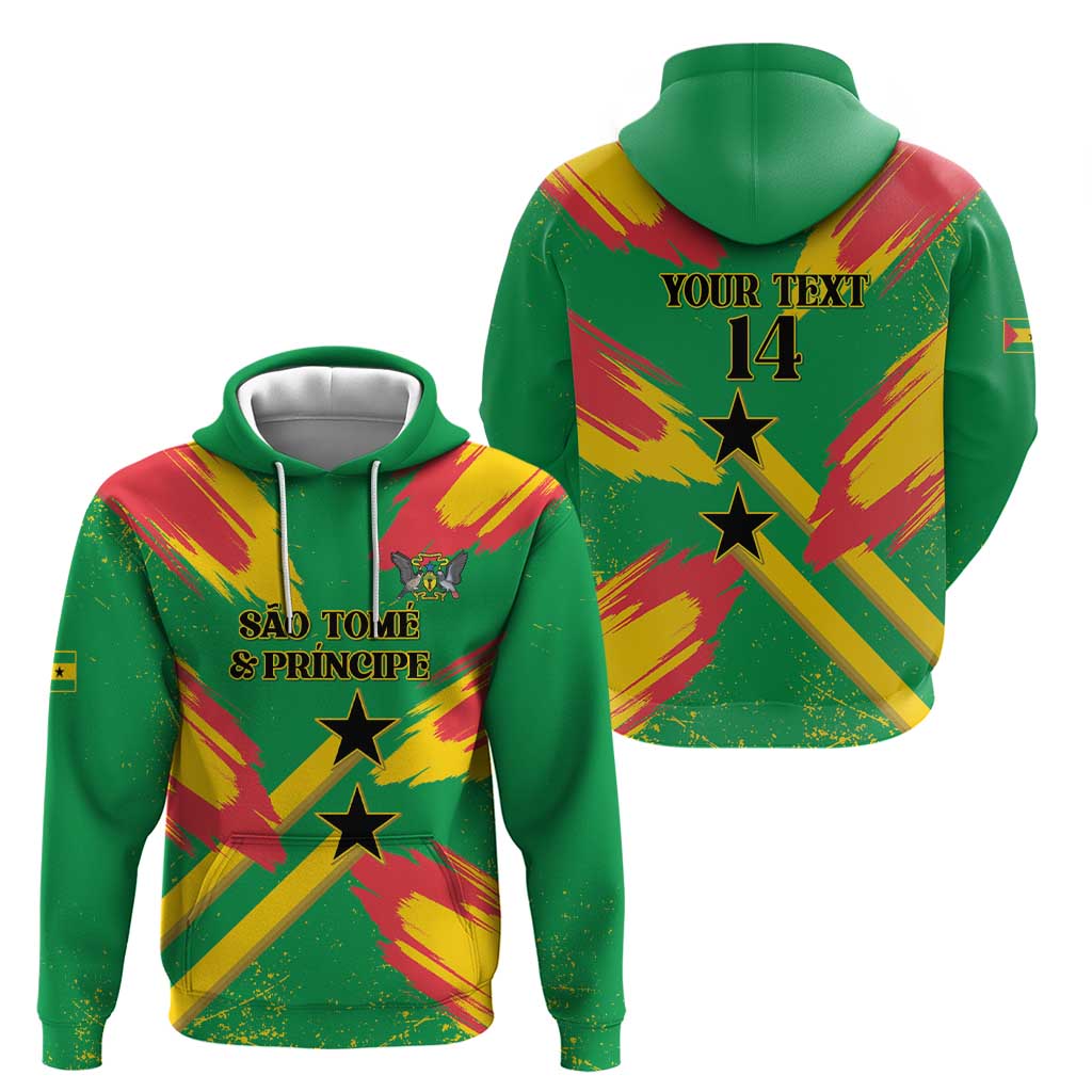 Custom Sao Tome and Principe Football Hoodie Selecao dos Falcoes e Papagaios LT14
