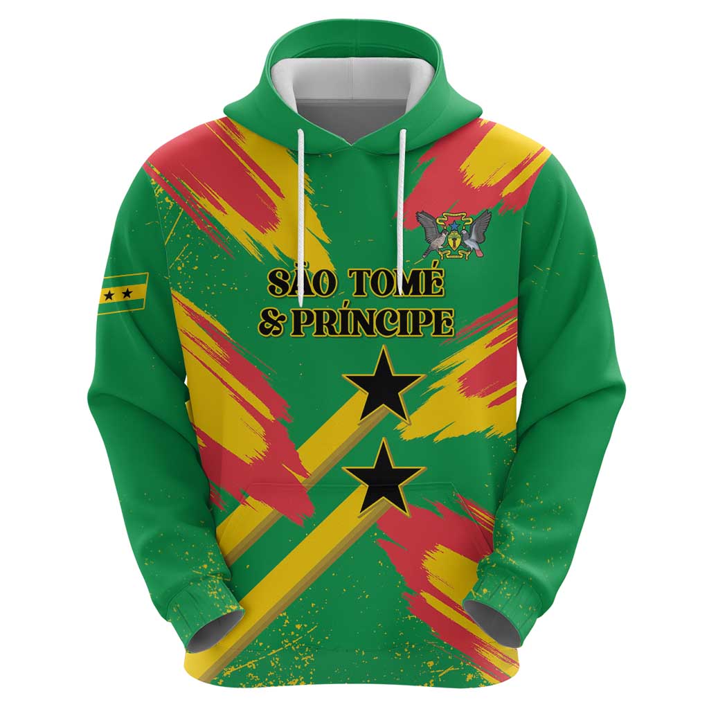 Custom Sao Tome and Principe Football Hoodie Selecao dos Falcoes e Papagaios LT14