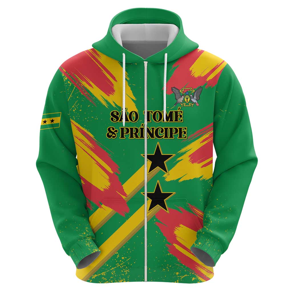Custom Sao Tome and Principe Football Hoodie Selecao dos Falcoes e Papagaios LT14