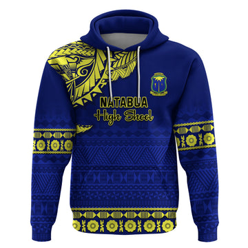 Personalised Fiji Natabua High School Hoodie Fijian Tapa Pattern LT14
