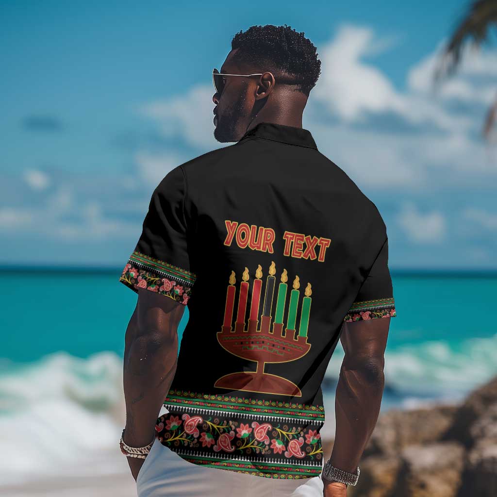 Personalized Afro-American Kwanzaa Hawaiian Shirt Dashiki Mix Paisley Pattern LT14