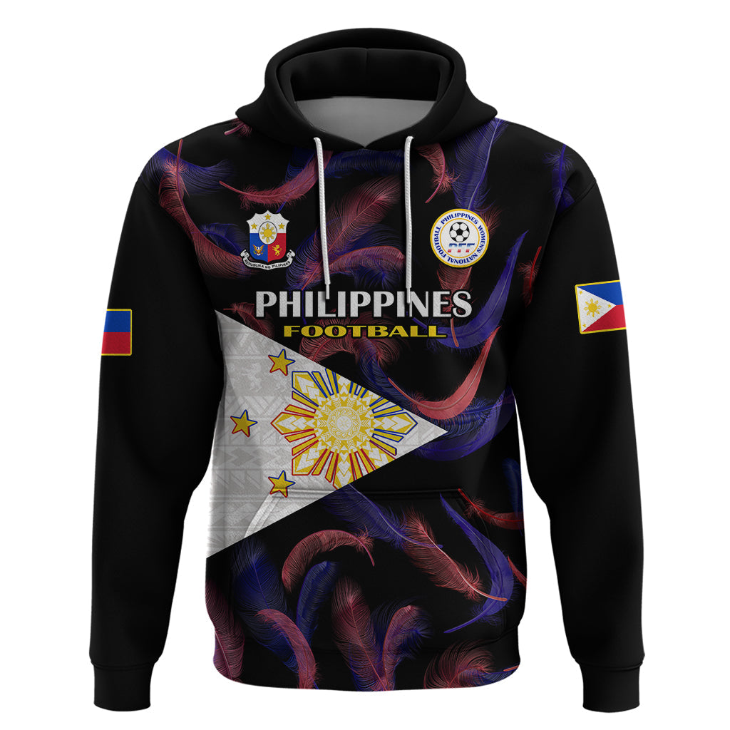 Philippines Football Hoodie 2023 World Cup Go Filipinas Feather Black Version LT14