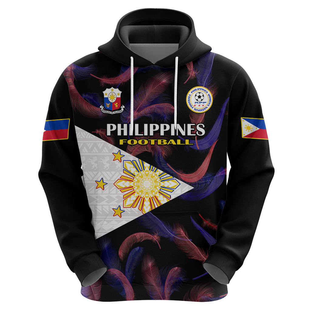 Philippines Football Hoodie 2023 World Cup Go Filipinas Feather Black Version LT14