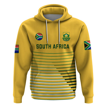 South Africa Soccer Hoodie 2023 World Cup Go Banyana Banyana Yellow LT14