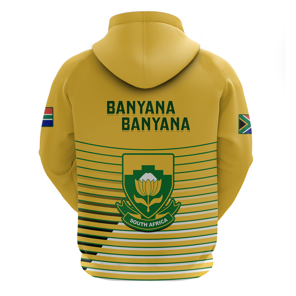 South Africa Soccer Hoodie 2023 World Cup Go Banyana Banyana Yellow LT14