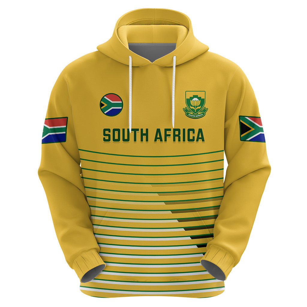 South Africa Soccer Hoodie 2023 World Cup Go Banyana Banyana Yellow LT14