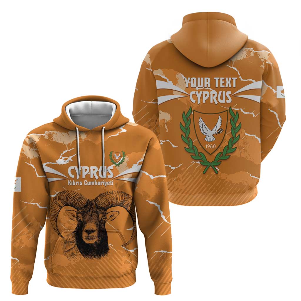 Persionalized Cyprus Independence Day Hoodie Kbrs Cumhuriyeti Grunge Vibes LT14