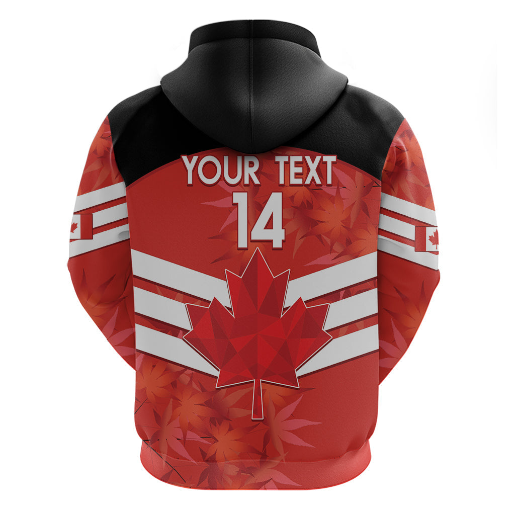 Custom Canada Soccer Hoodie Summer 2024 Go Champions Canucks LT14