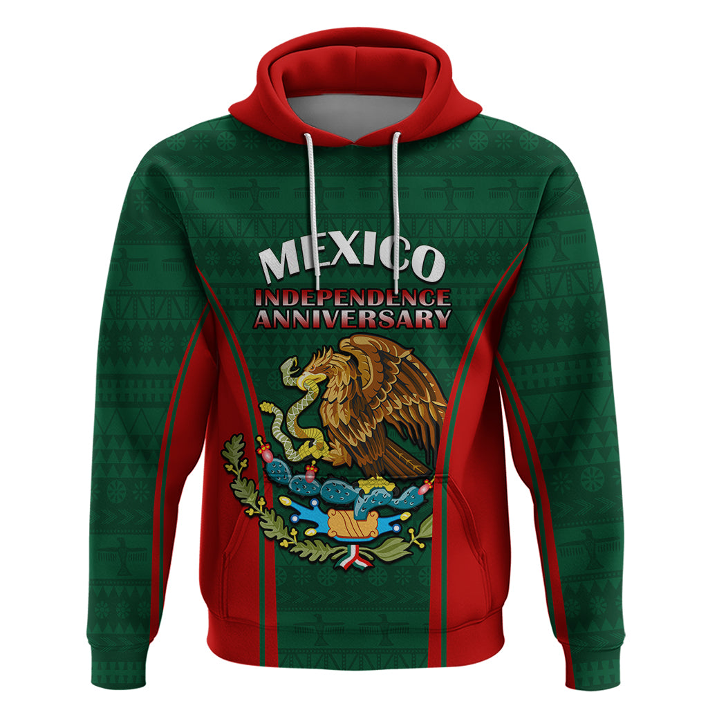 Mexico Independence Day Hoodie Happy 213th Anniversary Mexican Proud LT14