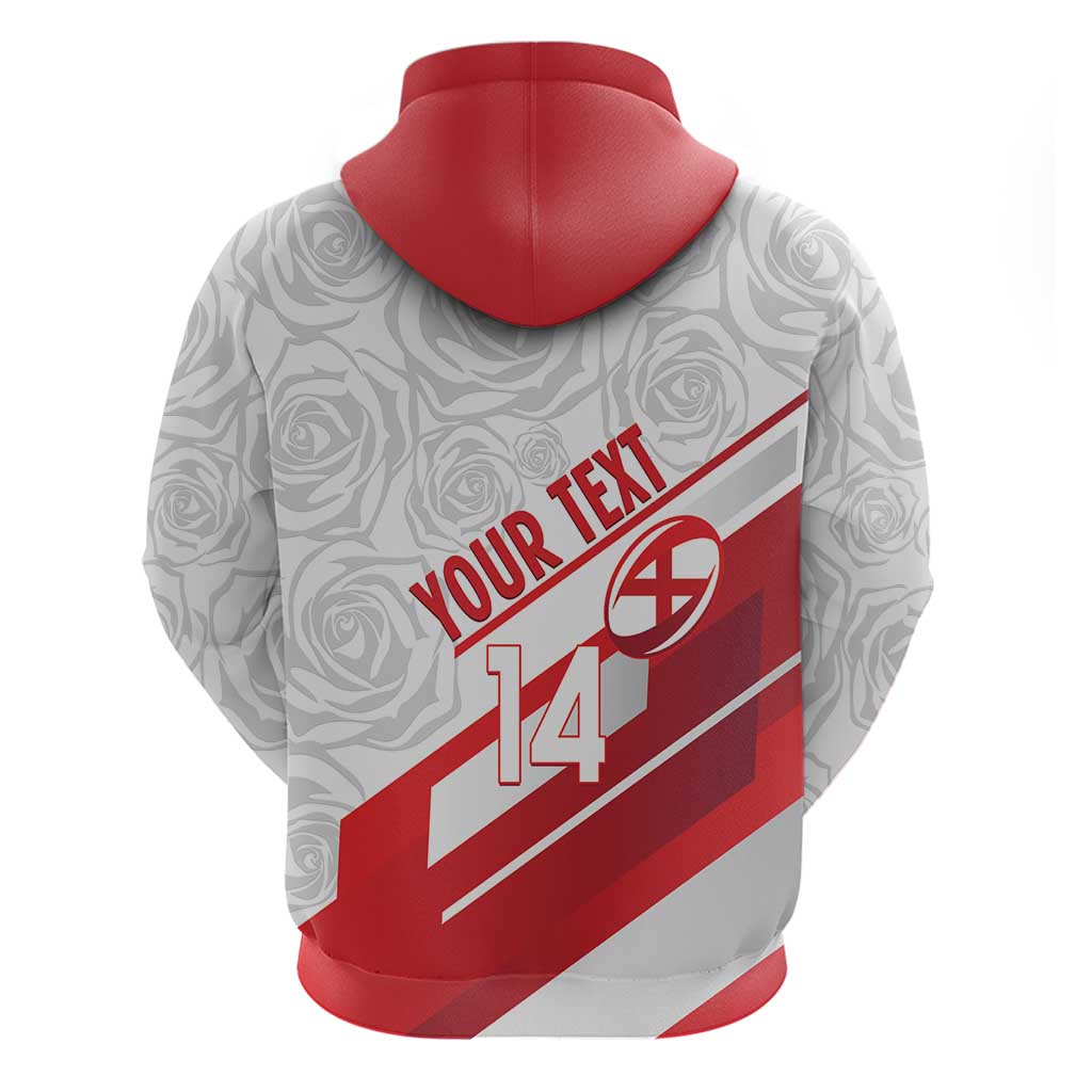England Rugby Custom Hoodie 2025 Come On Red Roses LT14