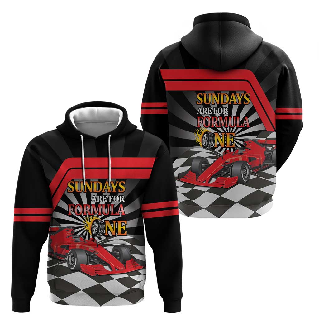 Sundays Are For Formula Racing Hoodie LT14