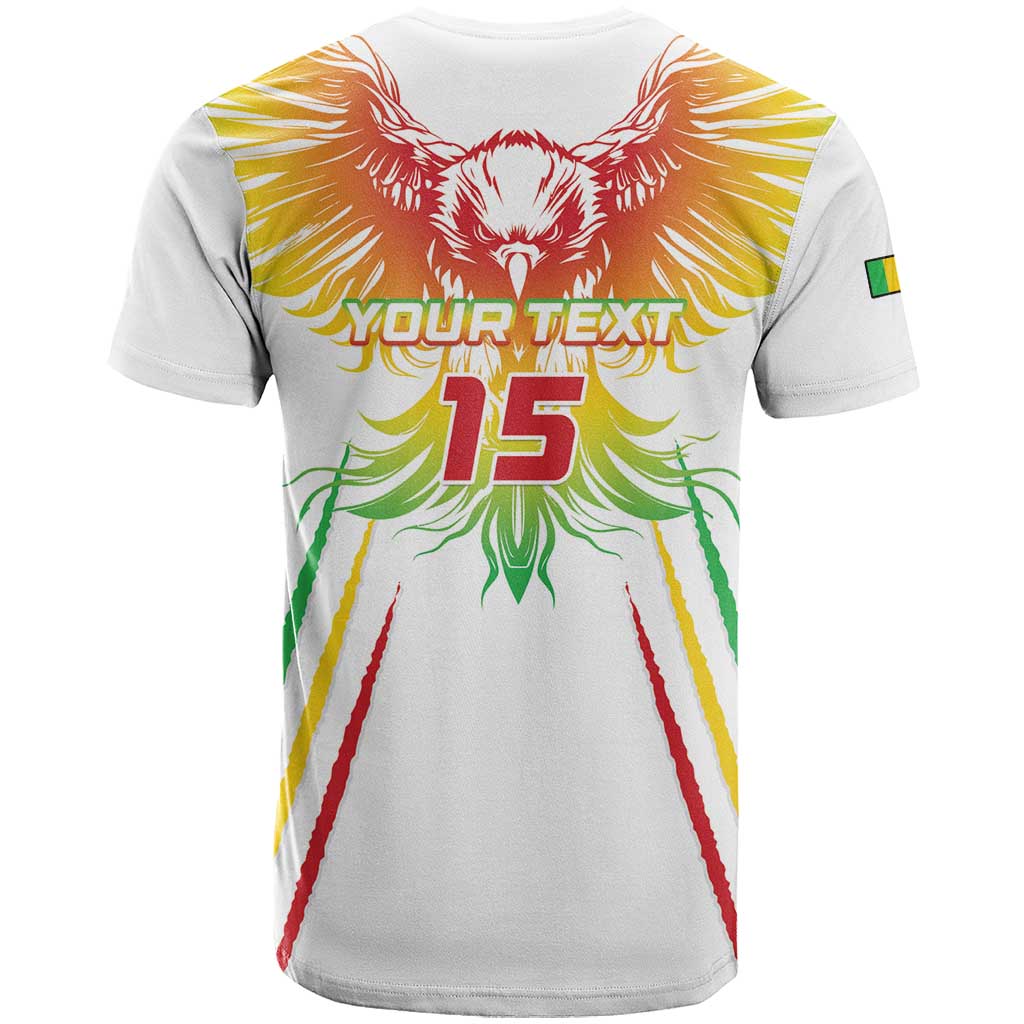 Mali Football Custom T shirt Go Eagles - White Color LT15