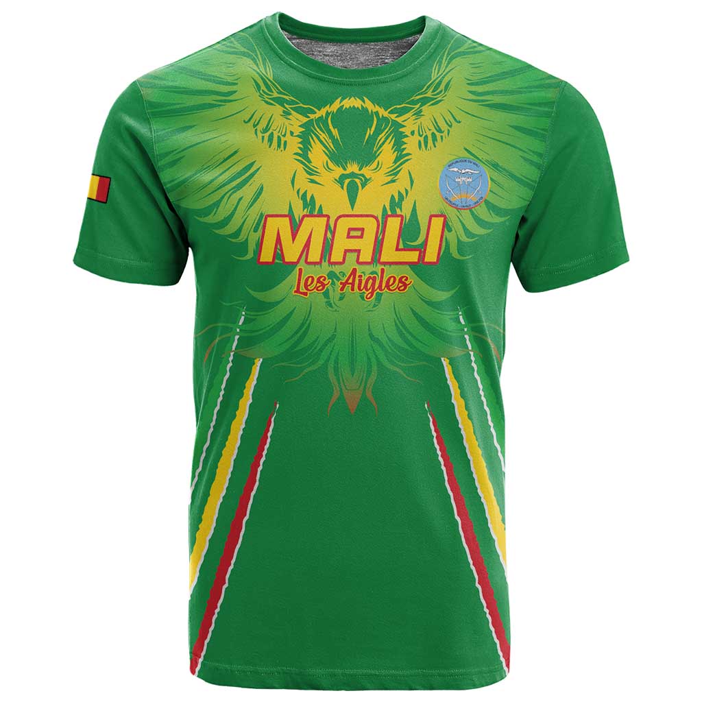 Mali Football Custom T shirt Go Eagles - Green Color LT15