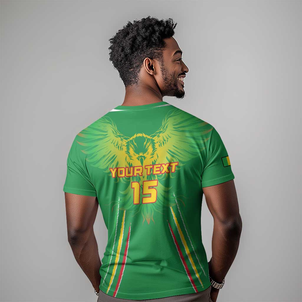 Mali Football Custom T shirt Go Eagles - Green Color LT15