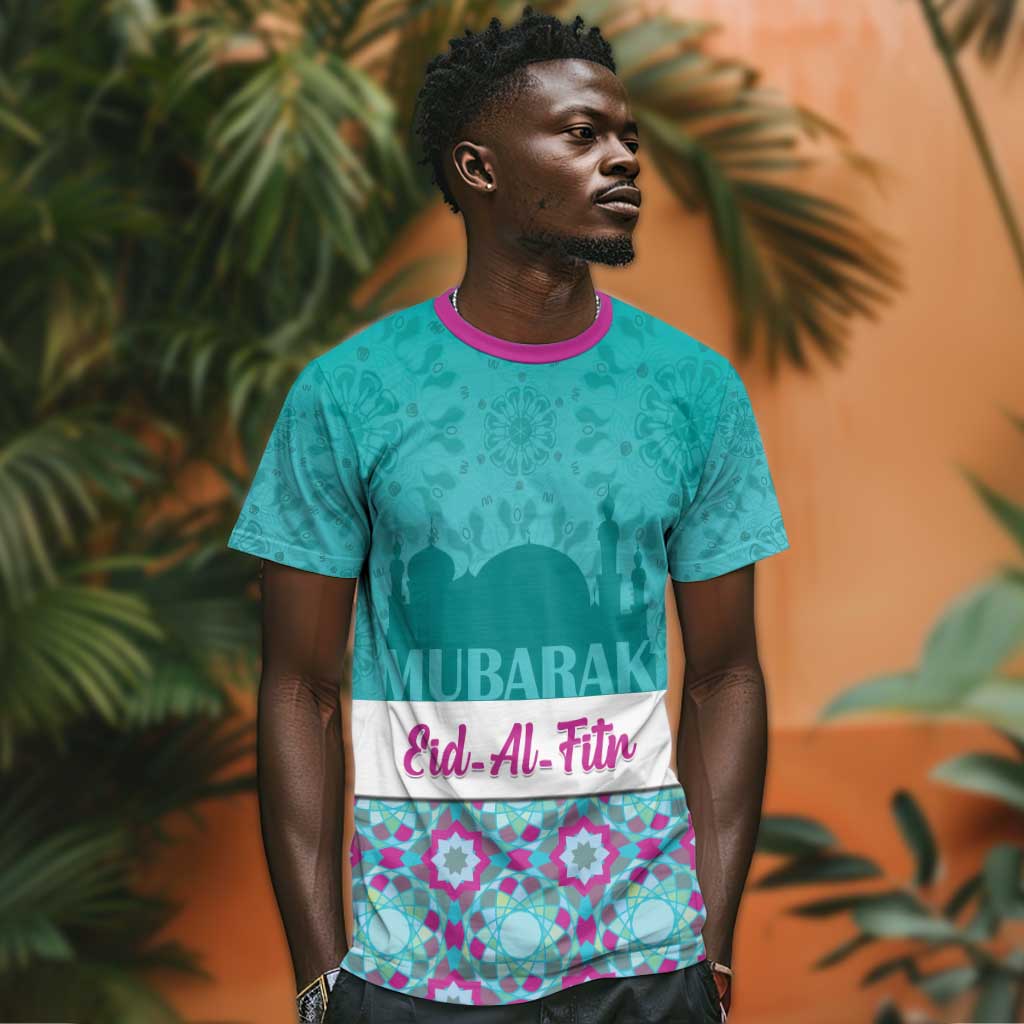 Personalised Eid al-Fitr T shirt Eid Mubarak LT15