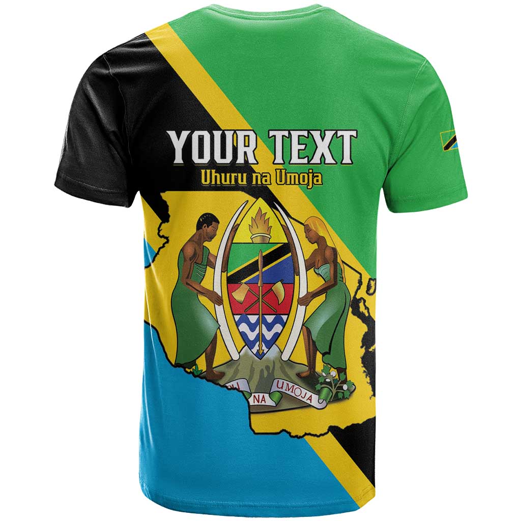 Personalised Afro Tanzania T shirt Happy Union Day LT15