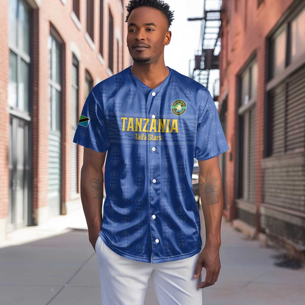 Custom Tanzania Football Baseball Jersey Taifa Stars Go Champions LT15
