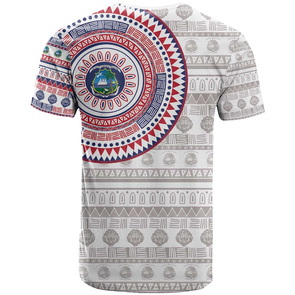 Liberia African Tribal Pattern T shirt Chest Arm Tattoo LT15