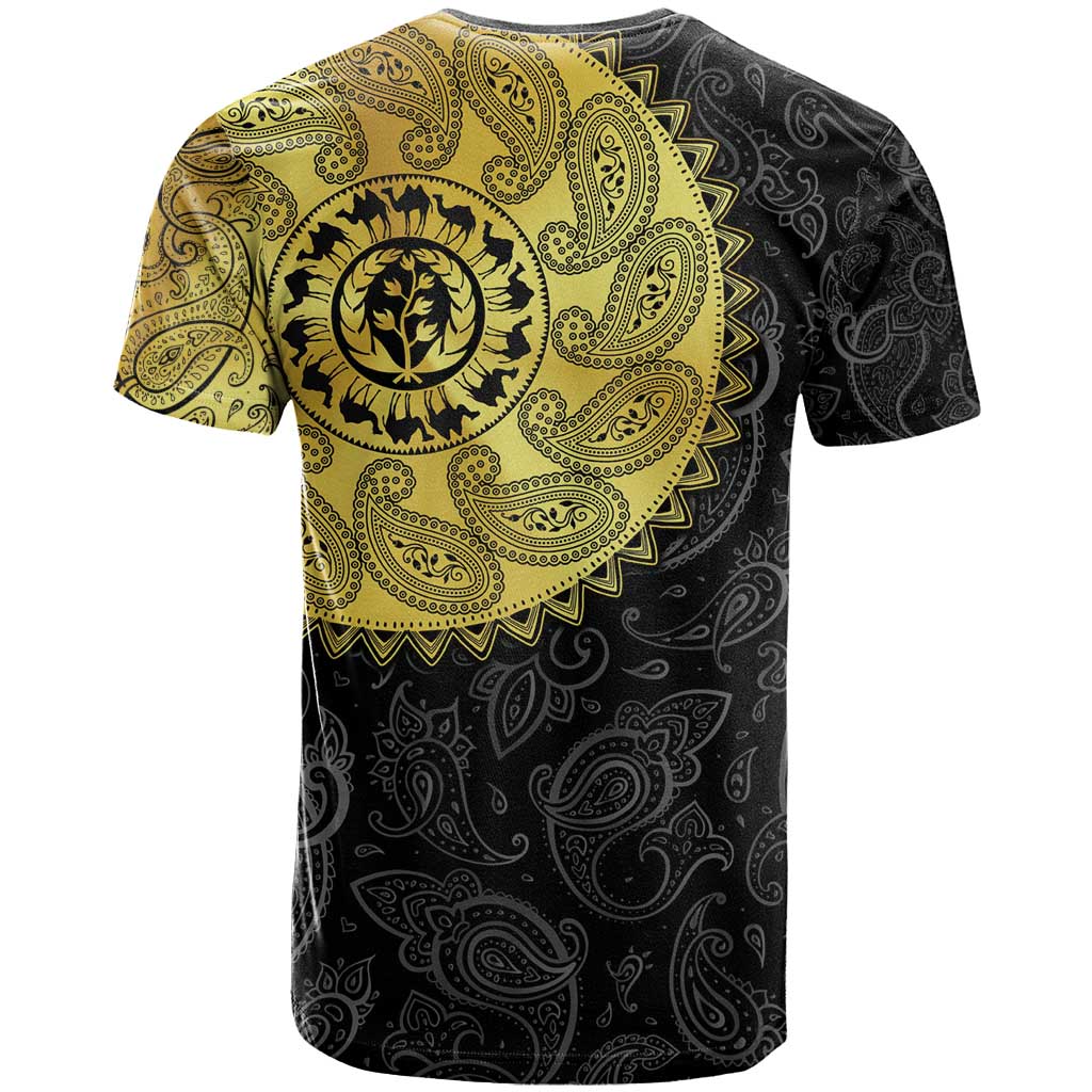 Eritrea African Tribal Mix Paisley Pattern T shirt Chest Arm Tattoo LT15