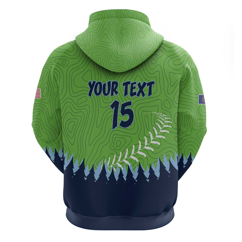 Kane County 2025 Baseball Custom Hoodie Cougar Fight Cougar Win LT15