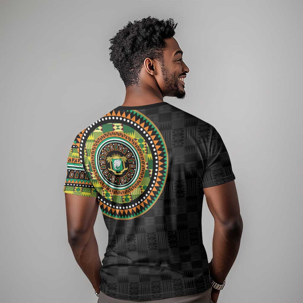 Ivory Coast African Tribal Pattern T shirt Chest Arm Tattoo LT15