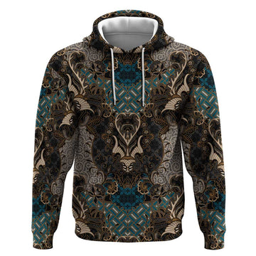 Madiba Nelson Mandela Hoodie Indonesia Batik Black LT15