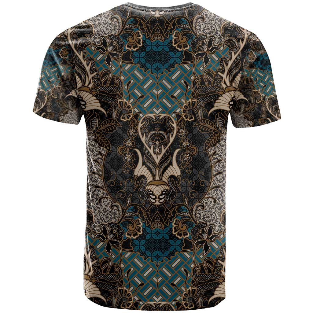 Madiba Nelson Mandela Batik T shirt Black Indonesia Heritage LT15