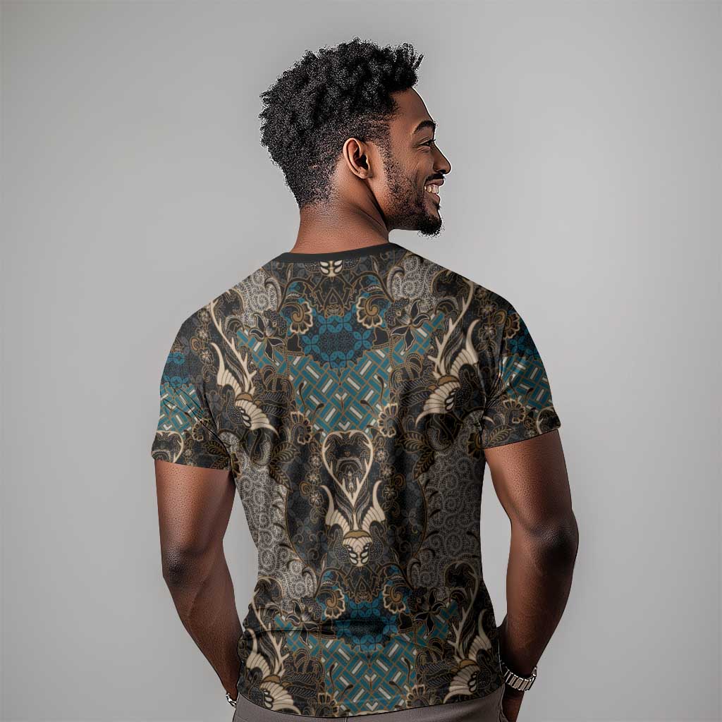 Madiba Nelson Mandela Batik T shirt Black Indonesia Heritage LT15