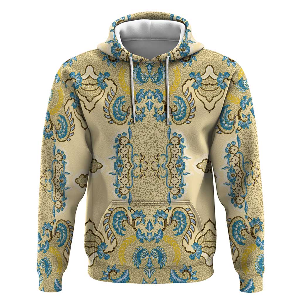 Madiba Nelson Mandela Hoodie Indonesia Batik Yellow Bule LT15