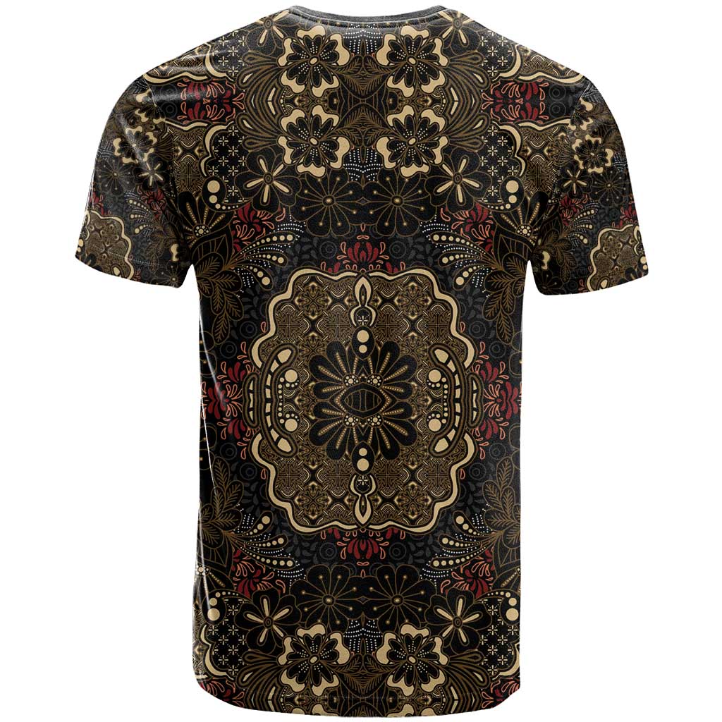 Indonesia Javanese Batik Nelson Mandela Madiba Vintage Style T shirt LT15