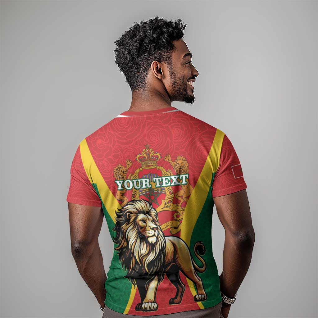 Personalised Morocco T shirt Barbary Lion - Proclamation Day LT15