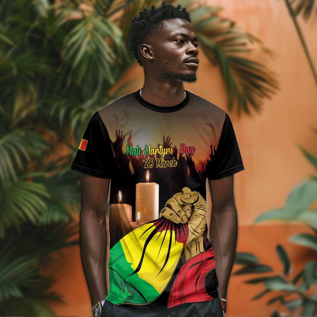 Personalised Proud Mali Martyrs Day In Memory T shirt LT15