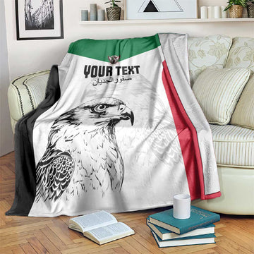 Custom Sudan Football Blanket Yalla Sudan LT15