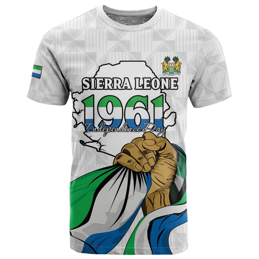 Personalised Happy Independence Sierra Leone T shirt April 27th LT15