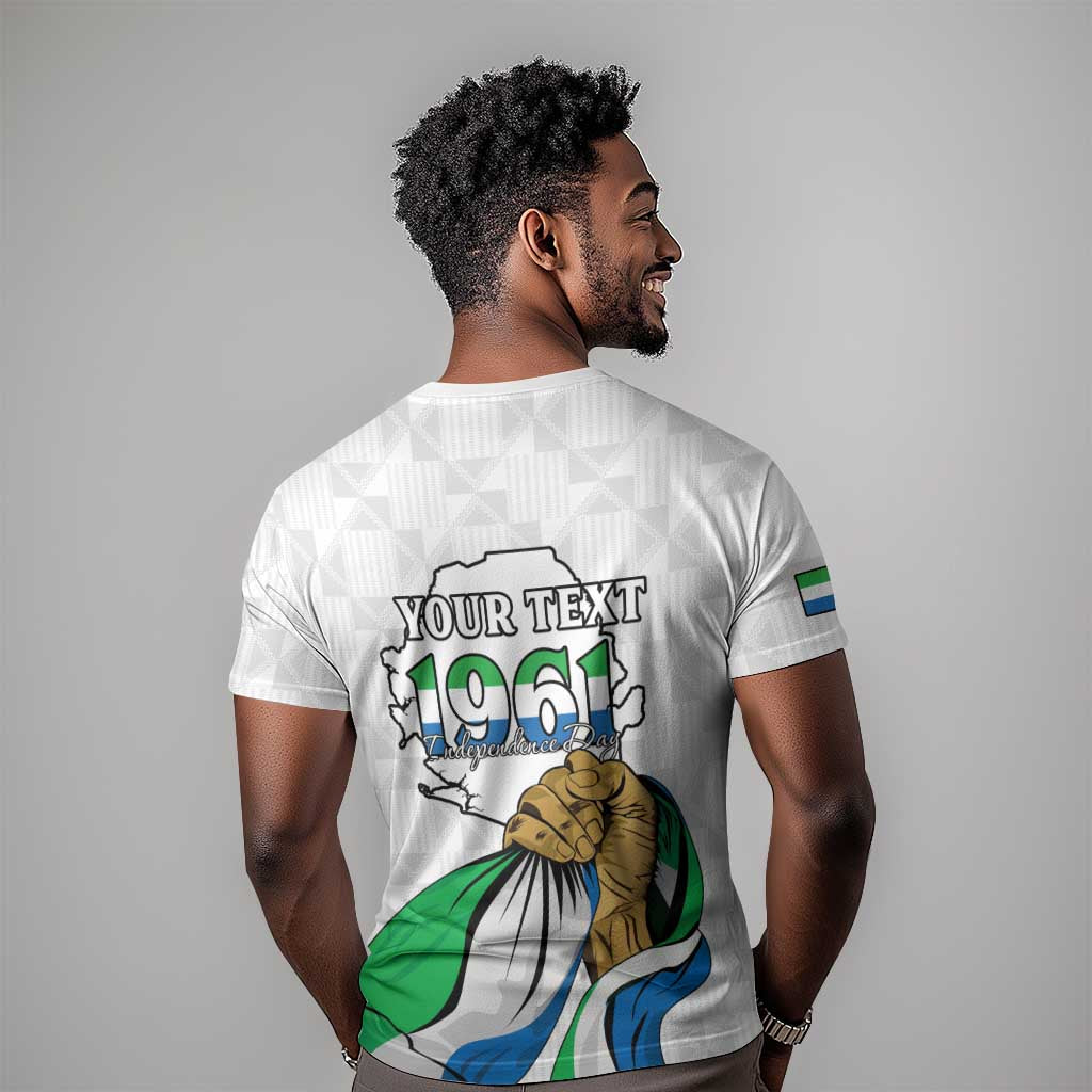 Personalised Happy Independence Sierra Leone T shirt April 27th LT15