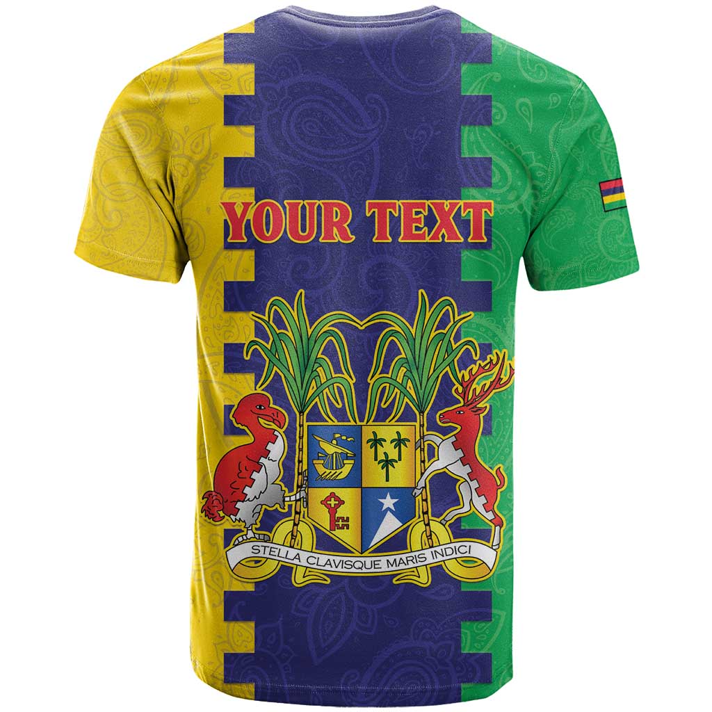 Personalised Republique de Maurice T shirt Stella Clavisque Maris Indici LT15