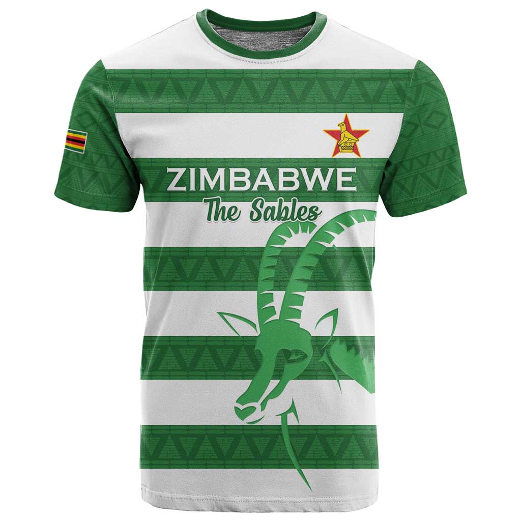 Nyika yeZimbabwe Rugby Custom T shirt Come On Sables LT15