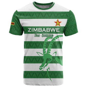 Nyika yeZimbabwe Rugby Custom T shirt Come On Sables LT15