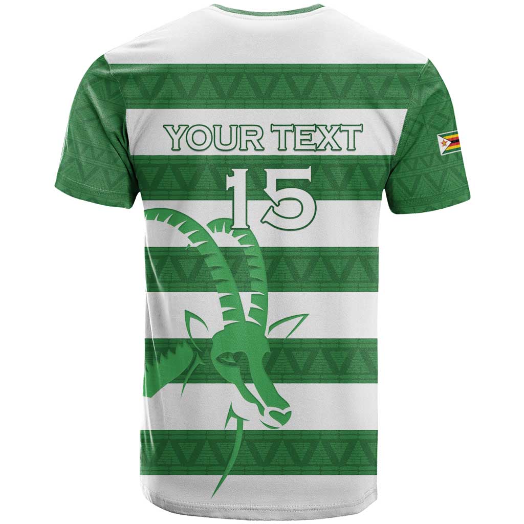 Nyika yeZimbabwe Rugby Custom T shirt Come On Sables LT15