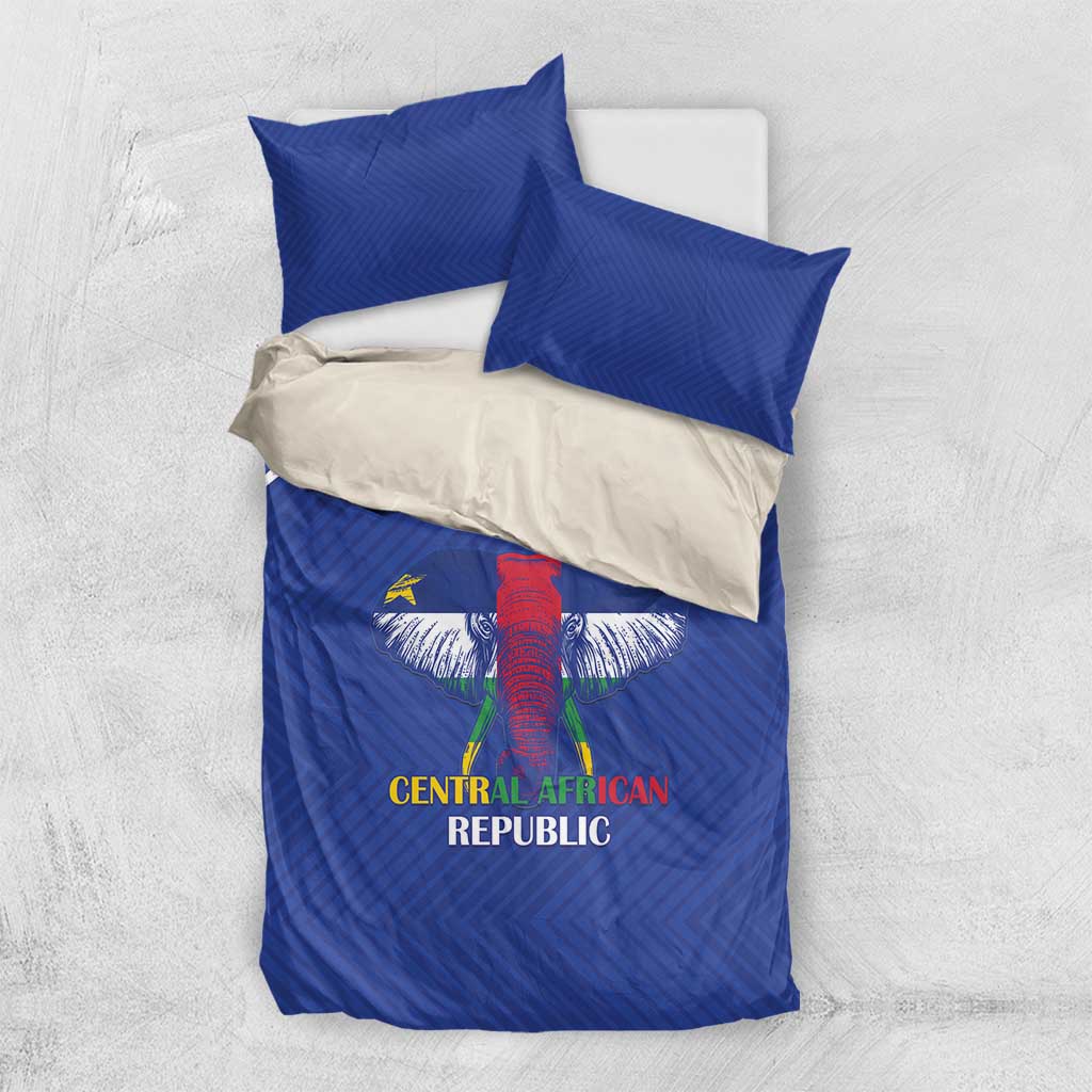 Afro Central African Republic Football Bedding Set Go Champions LT15