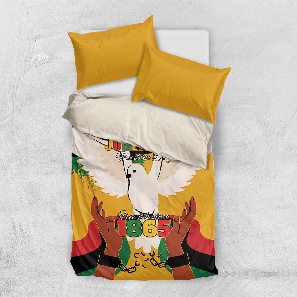 African American Juneteenth 1865 Bedding Set Black Freedom LT15
