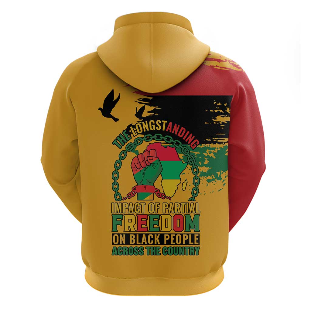 Juneteenth African American Hoodie Free-ish Since 1865 LT15