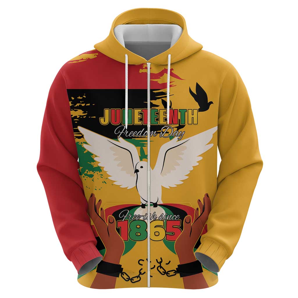 Juneteenth African American Hoodie Free-ish Since 1865 LT15