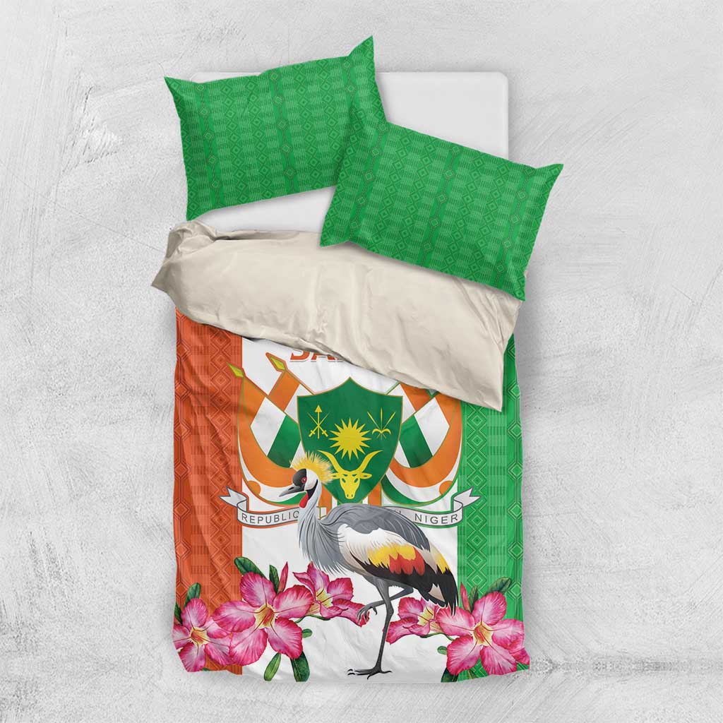 Afro Niger Sannu Bedding Set Coat Of Arms - African Pattern LT15