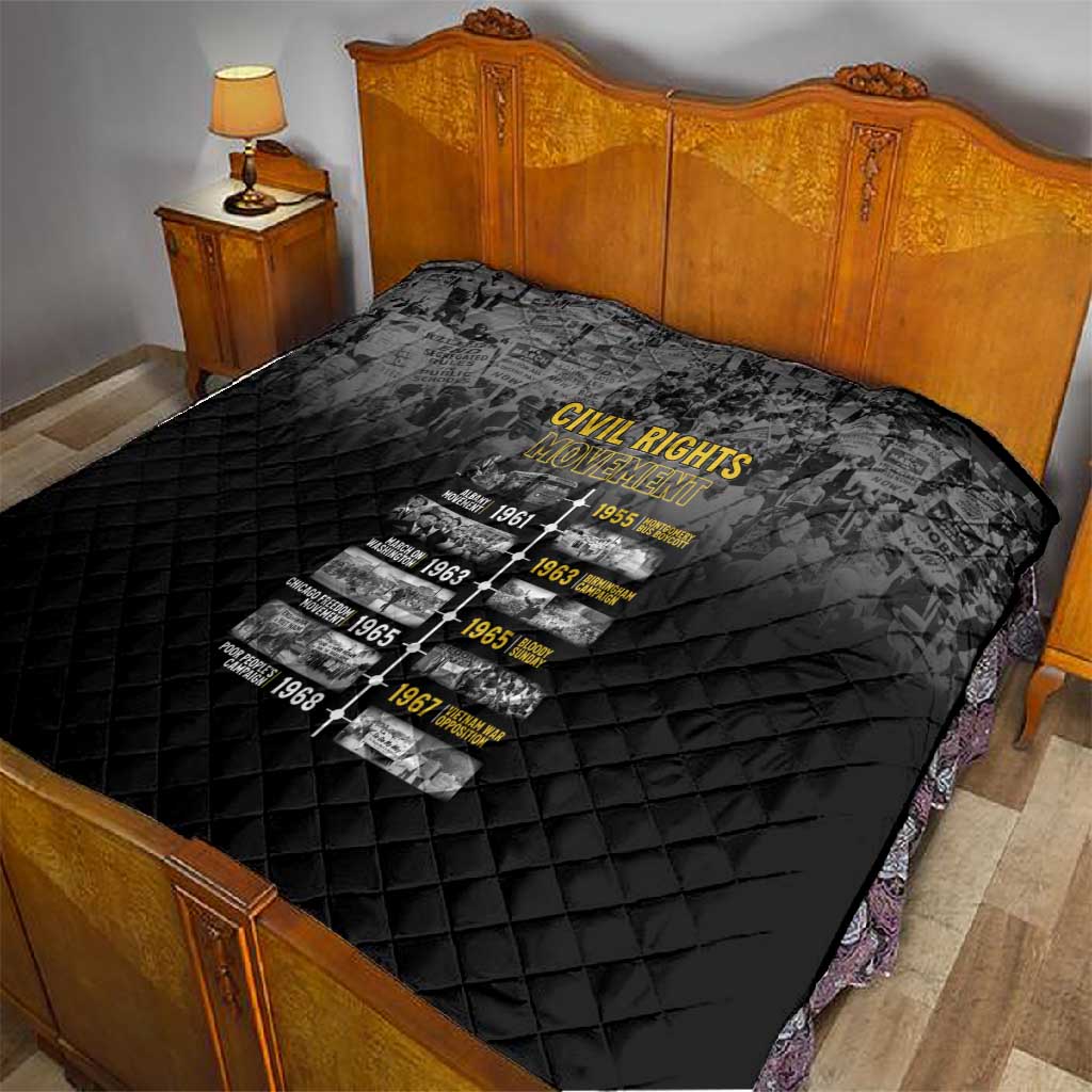 African-American History Month Quilt Civil Rights Movement LT15