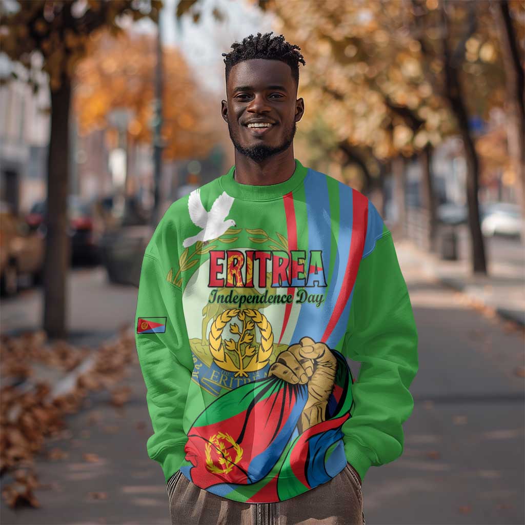Happy Eritrea Independence Day Sweatshirt 34th Anniversary LT15