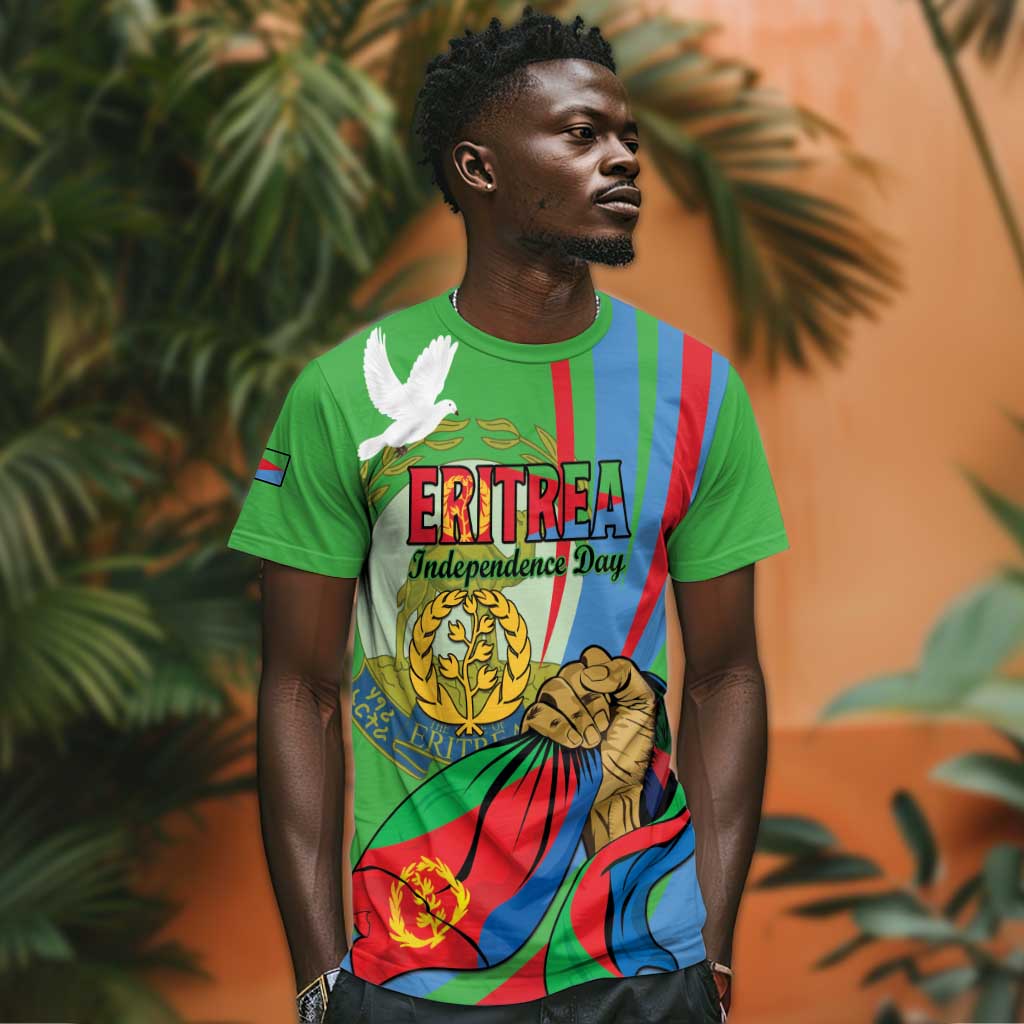 Happy Eritrea Independence Day T shirt 34th Anniversary LT15