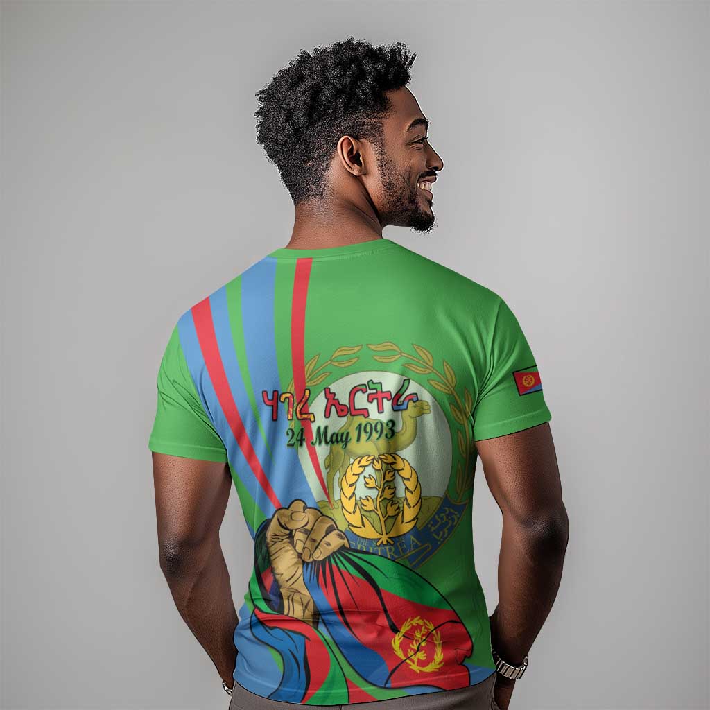 Happy Eritrea Independence Day T shirt 34th Anniversary LT15