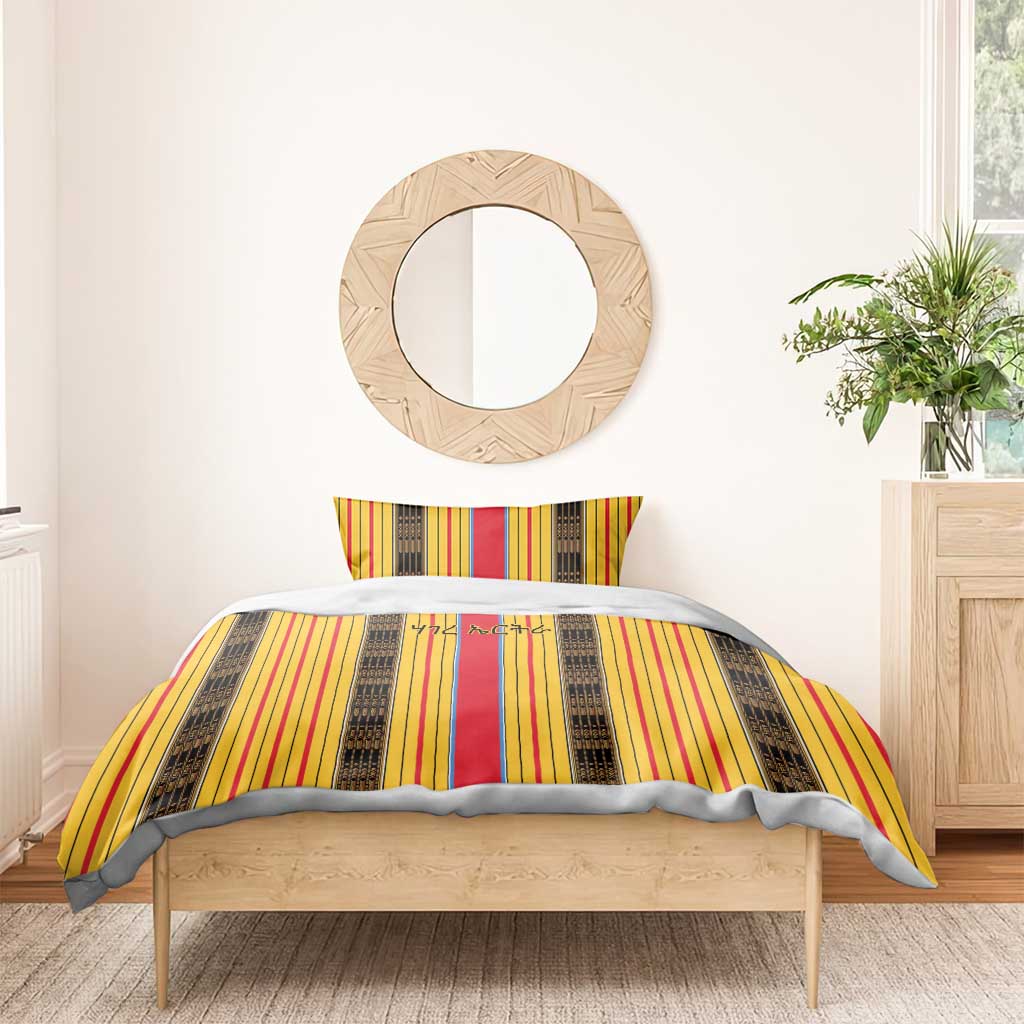 Eritrea Traditional Saho Mix Tilet Pattern Bedding Set LT15
