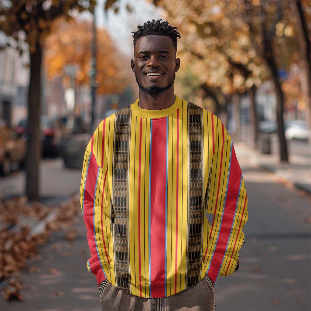 Eritrea Traditional Saho Mix Tilet Pattern Sweatshirt LT15